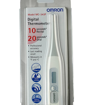 omron digital thermometer mc 343f