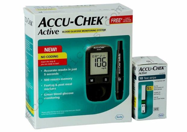 Buy Accu Chek Active Blood Sugar Monitor Online