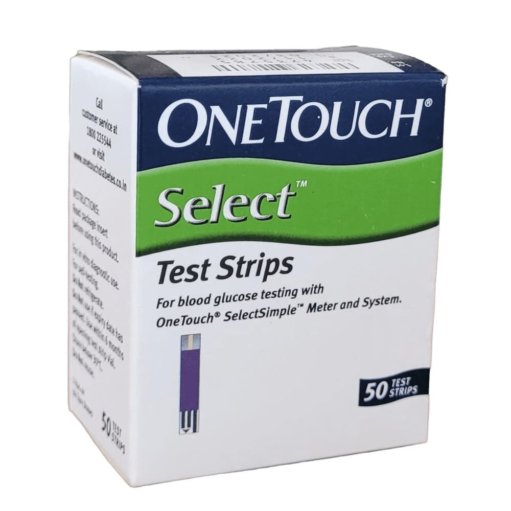 one touch select test strips 50