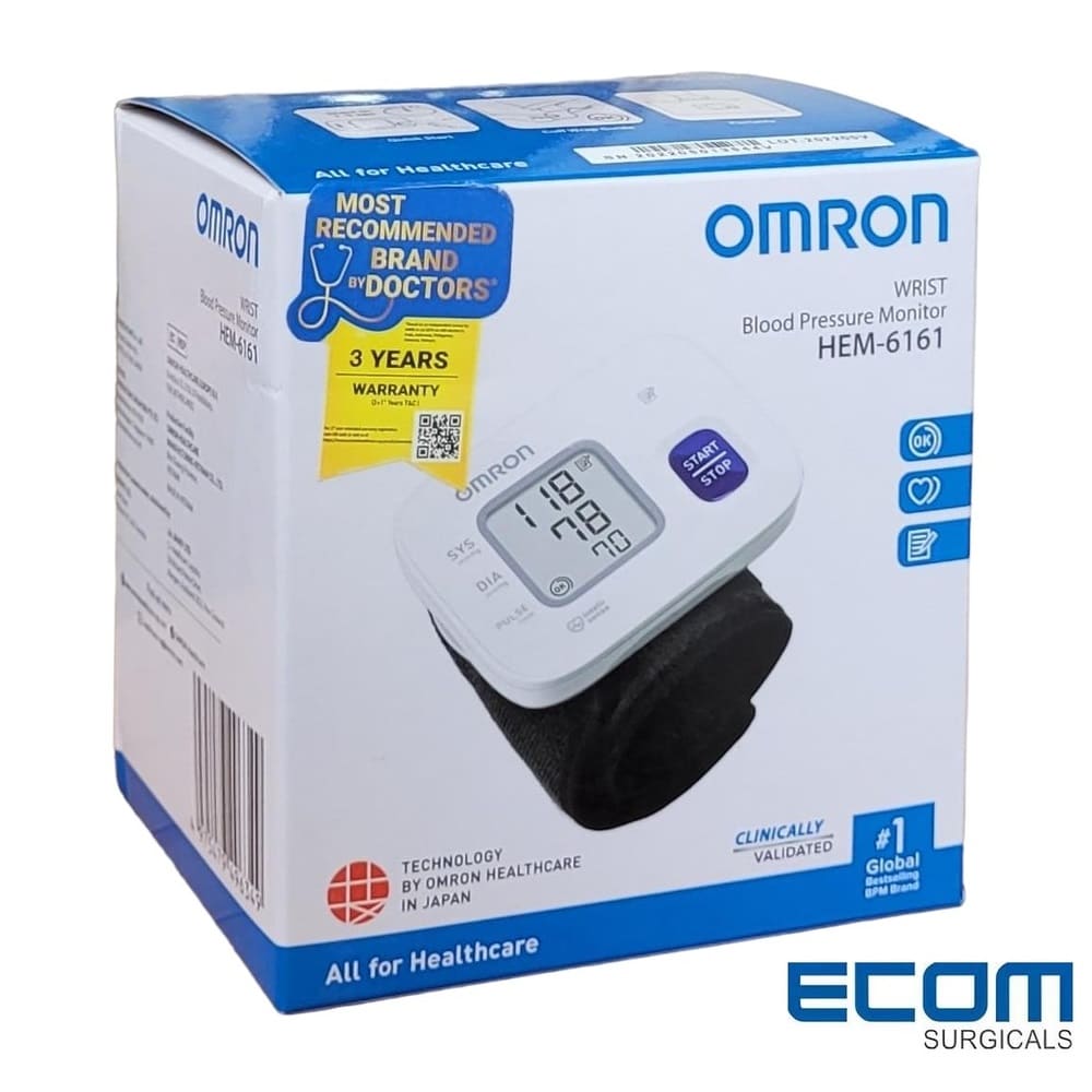 omron hem 6161 wrist blood pressure monitor