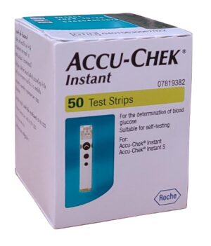 Accu Chek Instant Strips 50's Pack