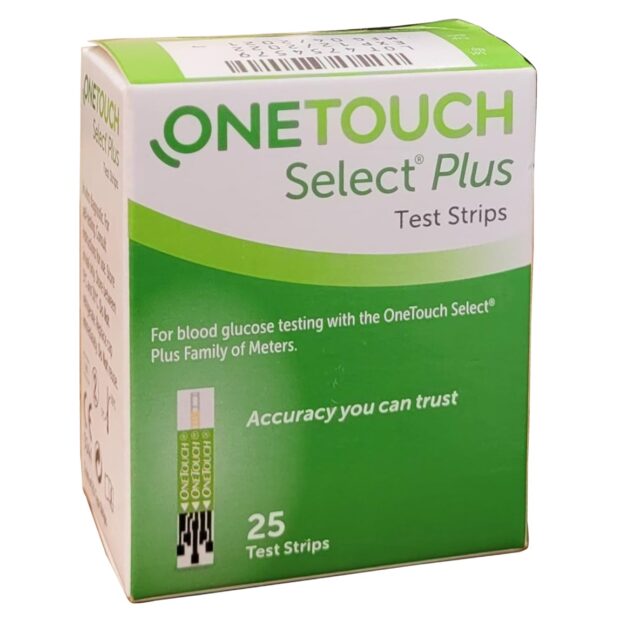 one touch select plus test strips 25
